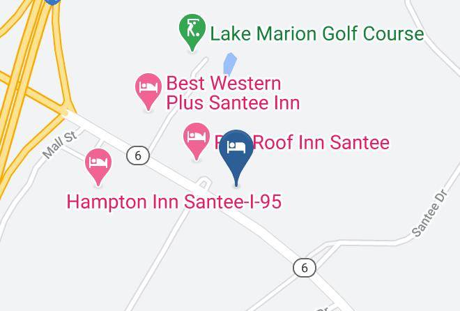 Orangeburg - Travelodge By Wyndham Santee Maps