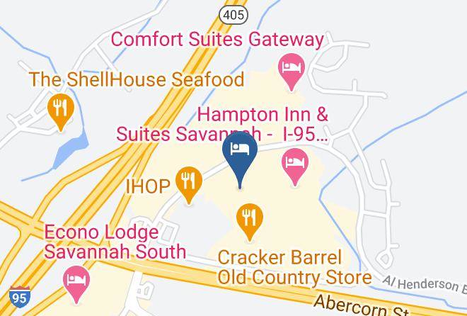 Chatham - Days Inn & Suites By Wyndham Savannah Gateway I 95 And 204 Maps