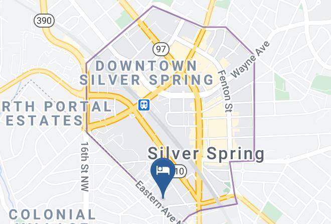Montgomery - Travelodge By Wyndham Silver Spring Maps