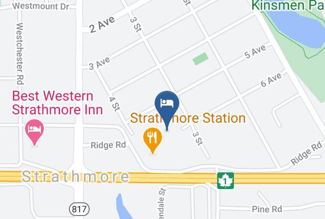 Division 5 - Travelodge By Wyndham Strathmore Maps