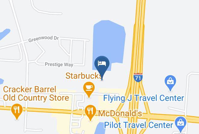 Delaware - Travelodge By Wyndham Sunbury Maps