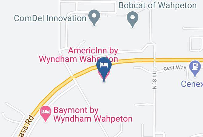 Americinn By Wyndham Wahpeton Map