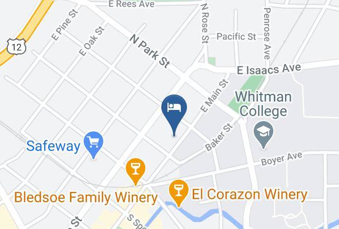 Walla Walla - Travelodge By Wyndham Walla Walla Maps