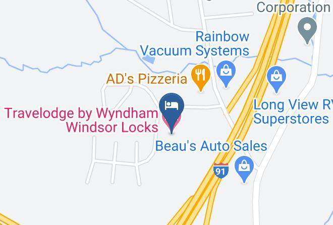 Hartford - Travelodge By Wyndham Windsor Locks Maps