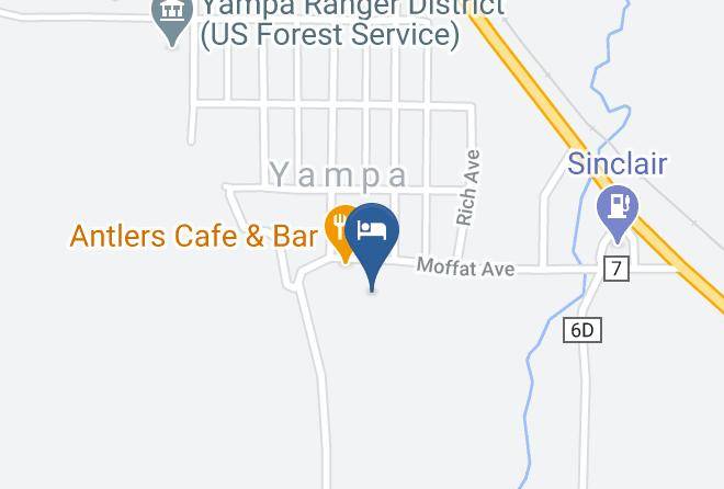 Routt - Travelodge By Wyndham Yampa Maps