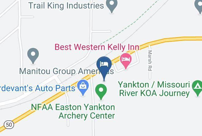 Travelodge By Wyndham Yankton Map