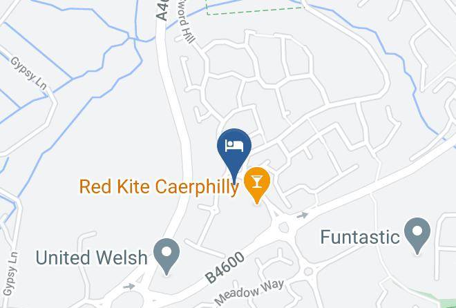 Caerphilly - Travelodge Caerphilly Maps