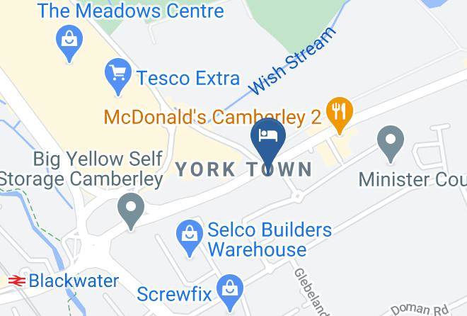 Surrey - Travelodge Camberley Maps