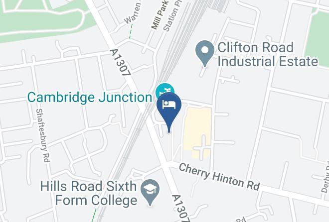 Cambridgeshire - Travelodge Cambridge Central Maps