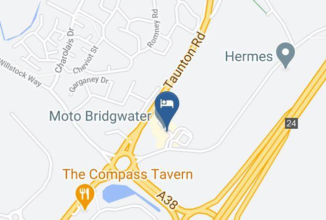 Somerset - Travelodge Bridgwater M5 Maps