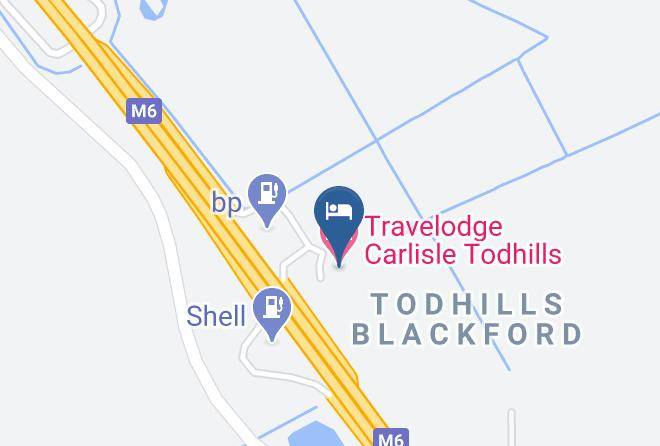 Travelodge Carlisle Todhills Map