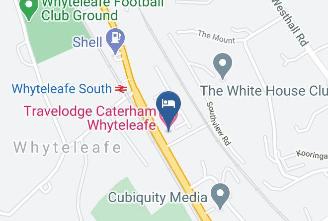 Surrey - Travelodge Caterham Whyteleafe Maps