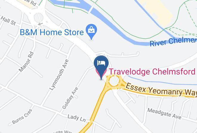 Essex - Travelodge Chelmsford Maps