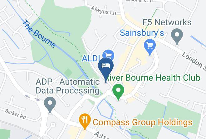 Surrey - Travelodge Chertsey Maps