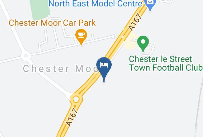 Durham - Travelodge Chester Le Street Maps