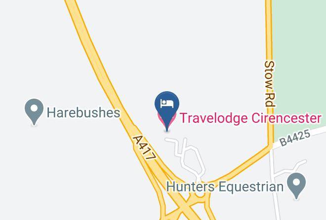 Glos - Travelodge Cirencester Maps