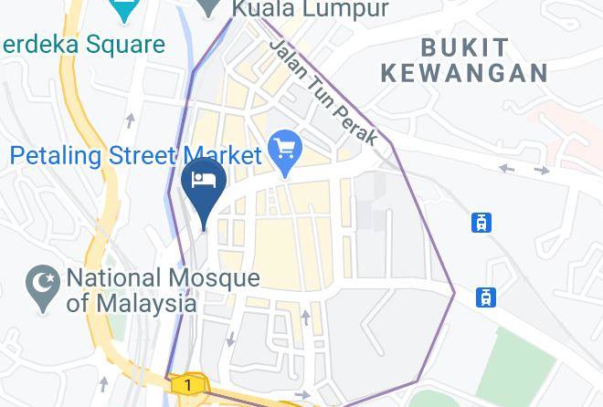 Kuala Lumpur - Travelodge City Centre Maps