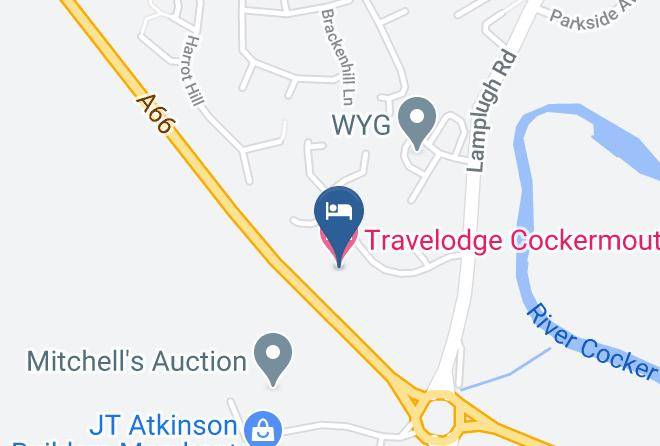Cumbria - Travelodge Cockermouth Maps