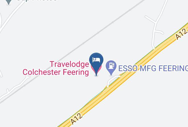 Essex - Travelodge Colchester Feering Maps