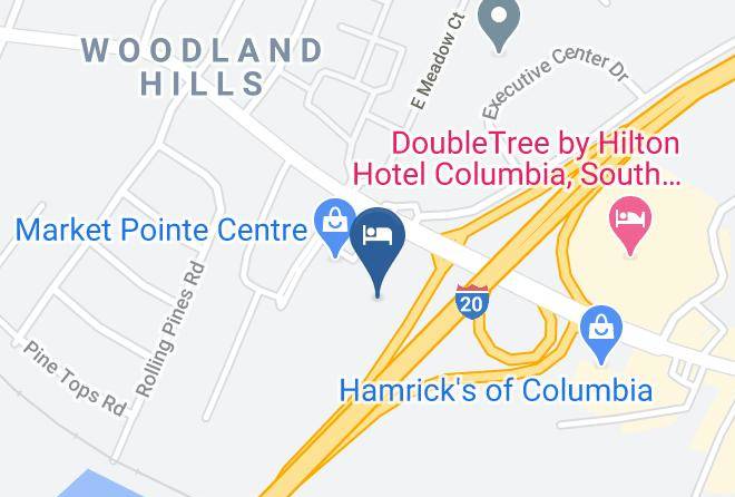 Lexington - Quality Inn & Suites Columbia Maps