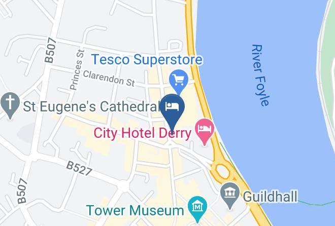Derry Strabane - Travelodge Derry Maps