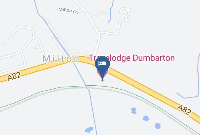 West Dunbartonshire - Travelodge Dumbarton Maps