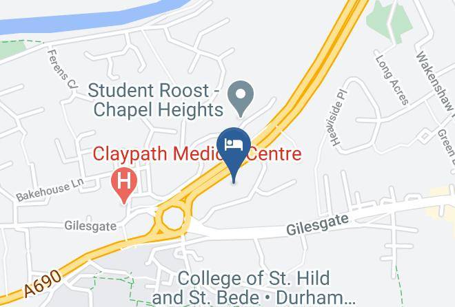 Durham - Travelodge Durham Maps