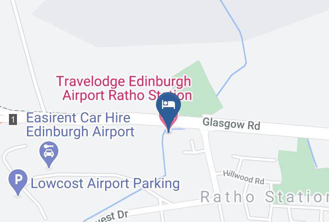 Edinburgh City - Travelodge Edinburgh Airport Ratho Station Maps