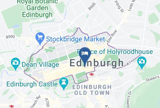 Edinburgh City - Travelodge Edinburgh Central Princes Street Maps