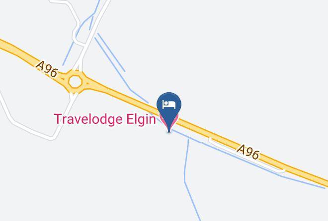 Moray - Travelodge Elgin Hotel Maps