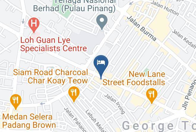 Georgetown - Travelodge Georgetown Maps