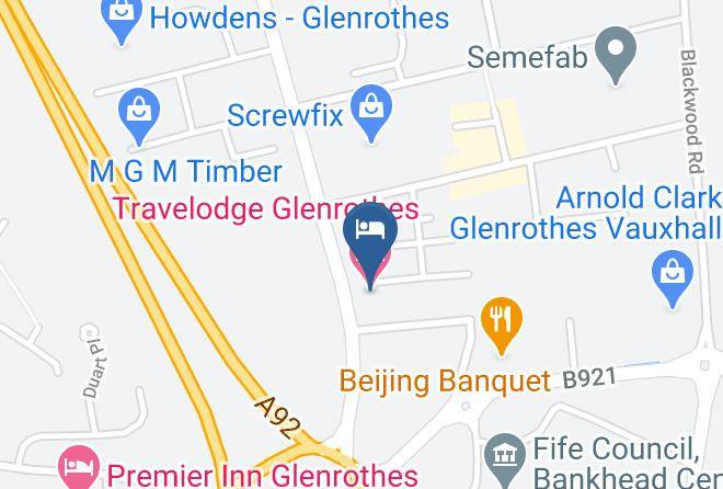 Fife - Travelodge Glenrothes Maps