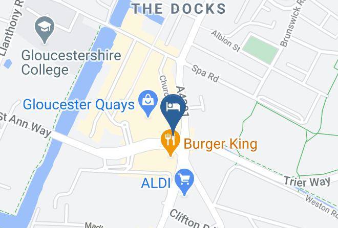 Glos - Travelodge Gloucester Maps