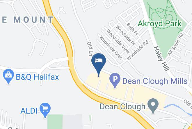 Calderdale - Travelodge Halifax Maps
