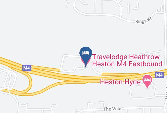 London - Travelodge Heathrow Heston M4 Eastbound Maps