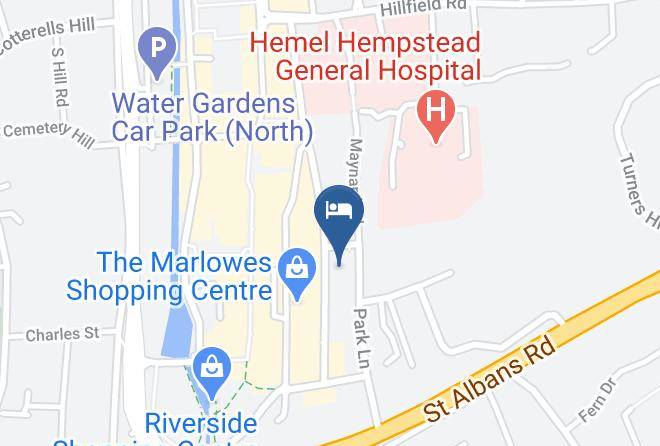 Herts - Travelodge Hemel Hempstead Maps
