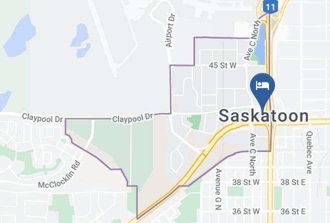 Division 11 - Travelodge Hotel By Wyndham Saskatoon Maps