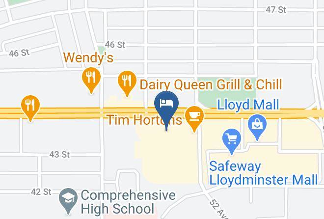 Division 10 - Days Hotel & Suites By Wyndham Lloydminster Maps