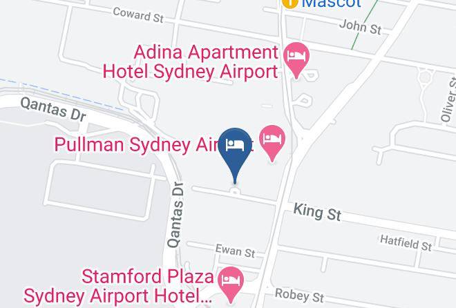 Bayside - Travelodge Hotel Sydney Airport Maps