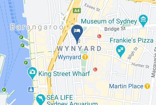 Sydney - Mercure Sydney Wynyard Maps