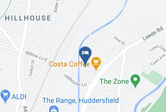 Kirklees - Travelodge Huddersfield Maps