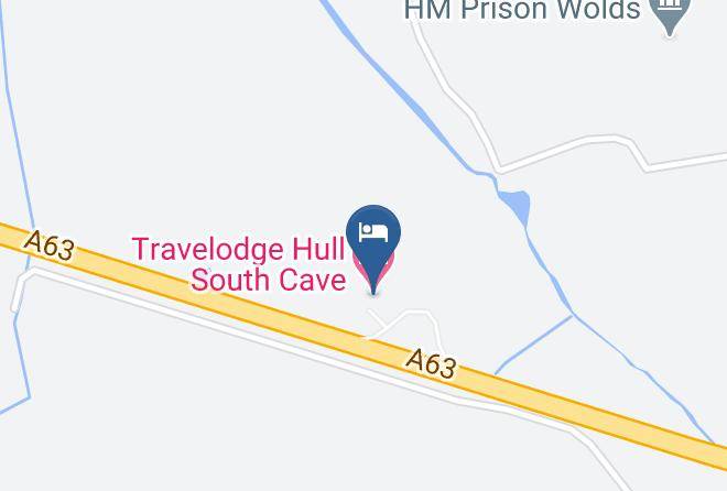 East Riding Of Yorkshire - Travelodge Hull South Cave Maps