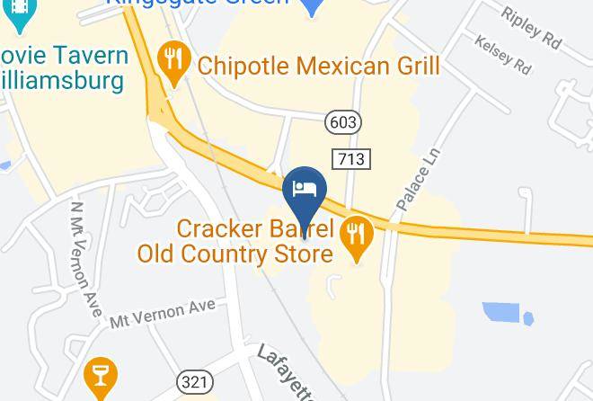 Travelodge Inn & Suites By Wyndham Historic Area Map