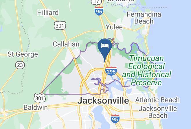 Duval - Travelodge Inn & Suites By Wyndham Jacksonville Airport Maps