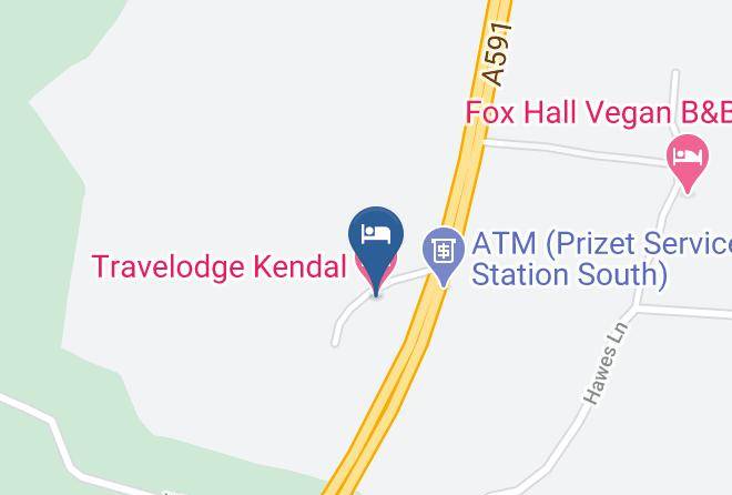 Cumbria - Travelodge Kendal Maps