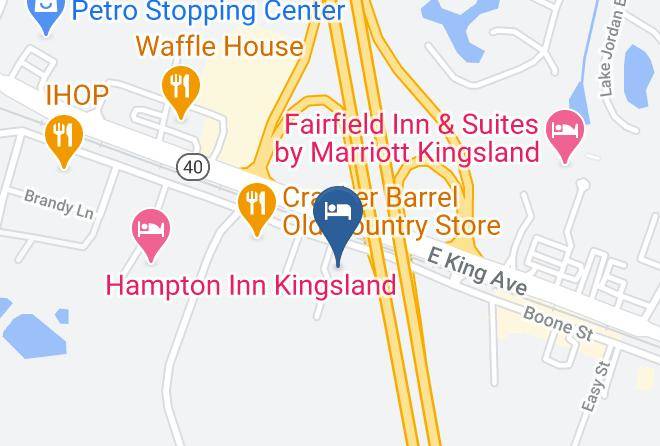 Camden - Days Inn By Wyndham Kingsland GA Maps
