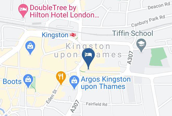 London - Travelodge London Kingston Upon Thames Maps