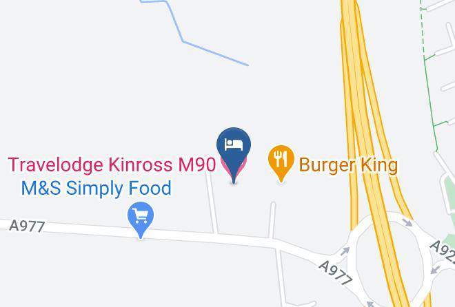 Perth And Kinross - Travelodge Kinross M90 Maps