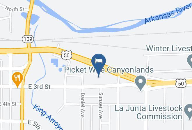 Otero - La Junta Inn Maps