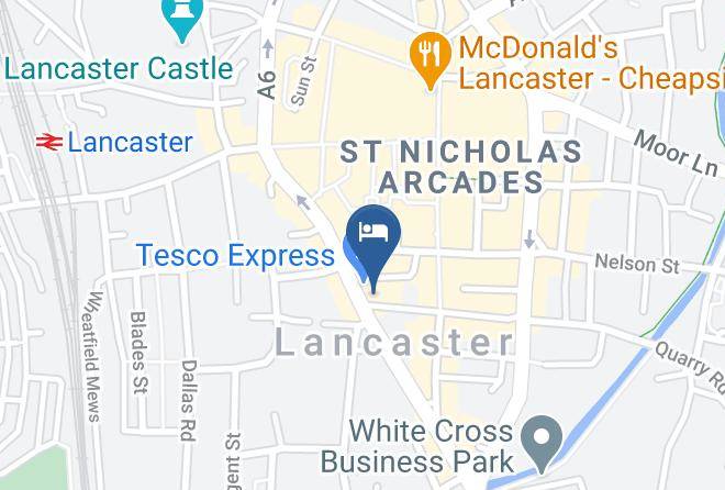 Lancs - Travelodge Burnley Maps